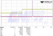 Jitter 1.085ns, pulse width 9.632ns